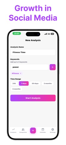 TrendHook - Creator Analytics iPhone screenshot