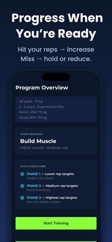 MoveIron: Workout Progression screenshot