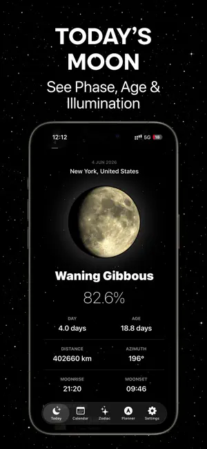 Moon Phase - Lunar Widgets screenshot 2