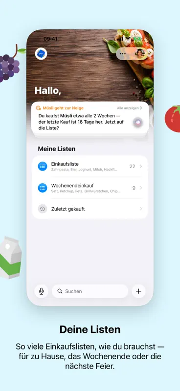 pon - smarte Einkaufsliste screenshot 1 of 8