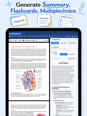 NoteApp, Mindmap, PDF: InkNode iPad screenshot