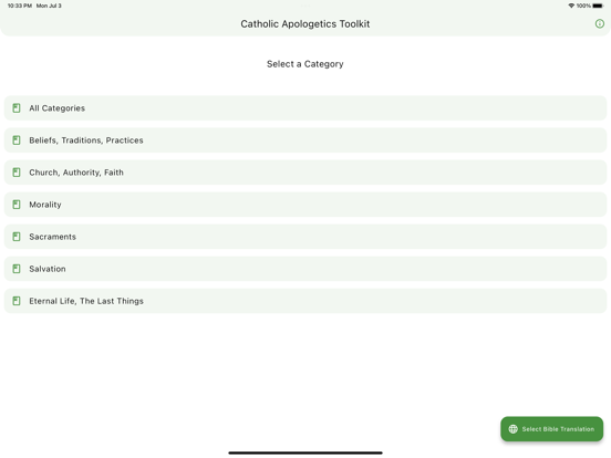 Screenshot #4 pour Catholic Apologetics Toolkit
