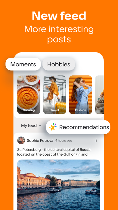 Screenshot #1 pour Odnoklassniki: Réseau social