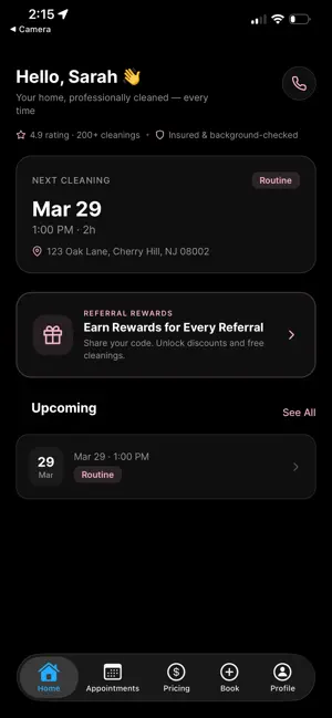 Fresh Glow Cleaners screenshot 1