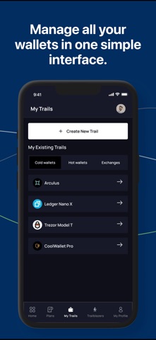 My Crypto Trail screenshot