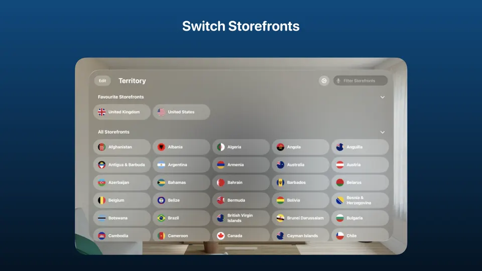 Territory: Storefront Switcher screenshot 1