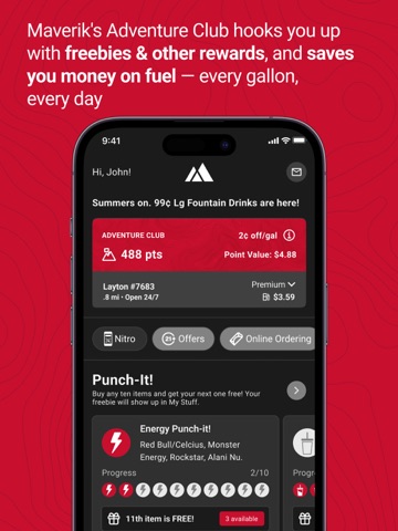 Maverik Rewards iPad screenshot 3
