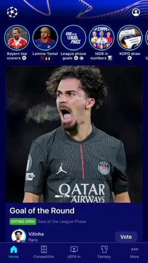 UEFA Champions League Official screenshot 1