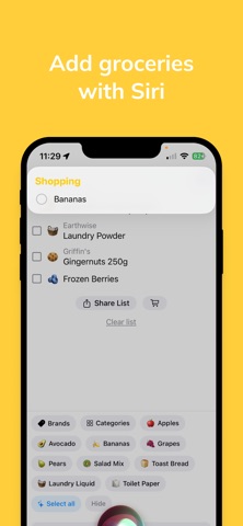 Foodjump - Grocery List screenshot