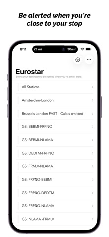 Eurostar Destinations Screenshot 5 of 7
