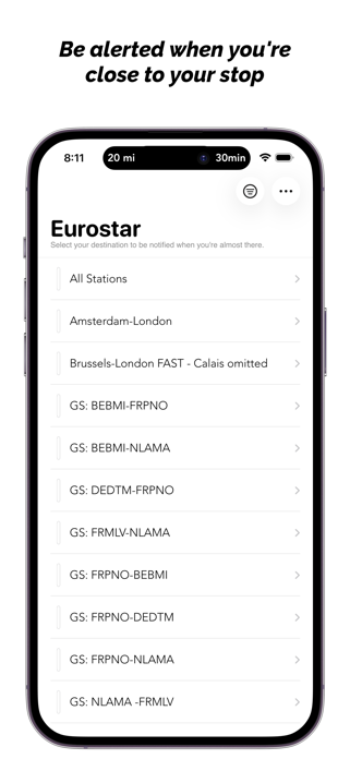 Eurostar Destinations Screenshot 5 of 7