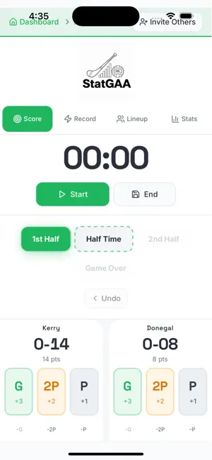 StatGAA screenshot 2