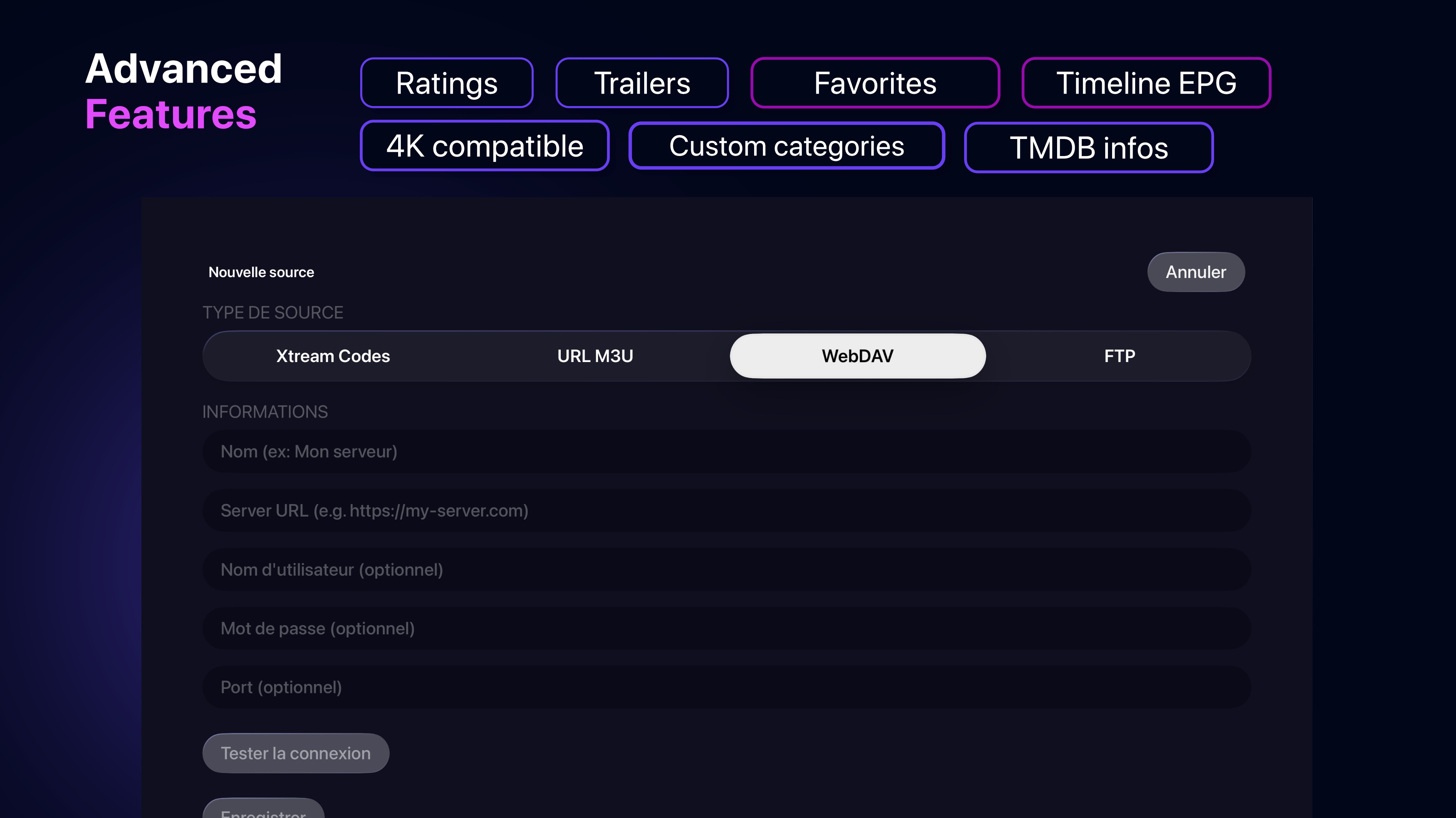 Plivot - Universal IPTV Player screenshot 14