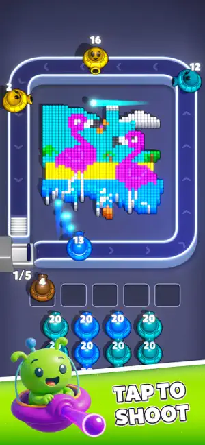 Voxel Blast Jam screenshot 2