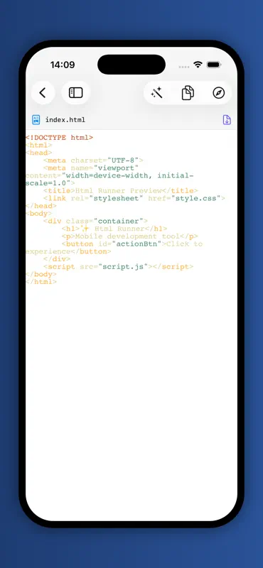HTML Runner: Vista Web screenshot 5 of 5