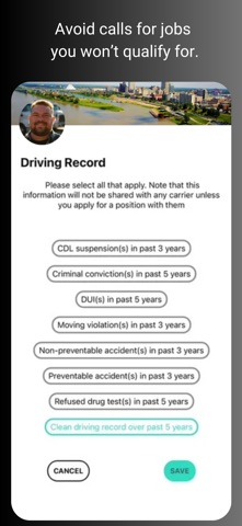 TruckerFy iPhone screenshot