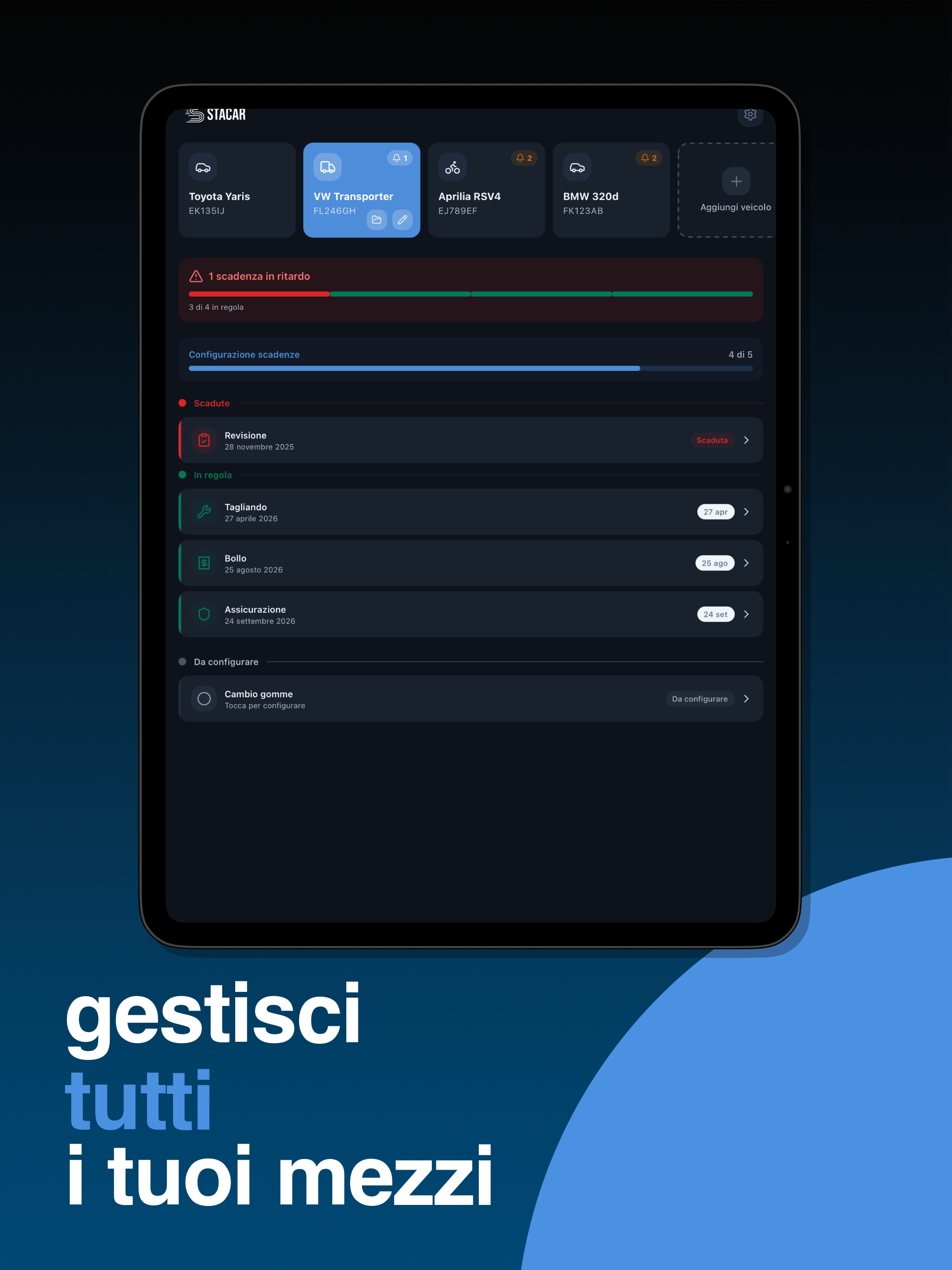 Stacar – Organizza le tue auto screenshot 8