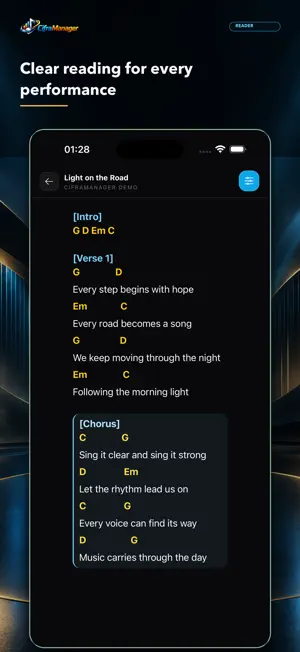 CifraManager: Cifras screenshot 2