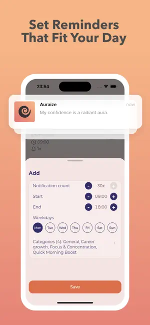 Auraize - Daily Affirmations screenshot 4