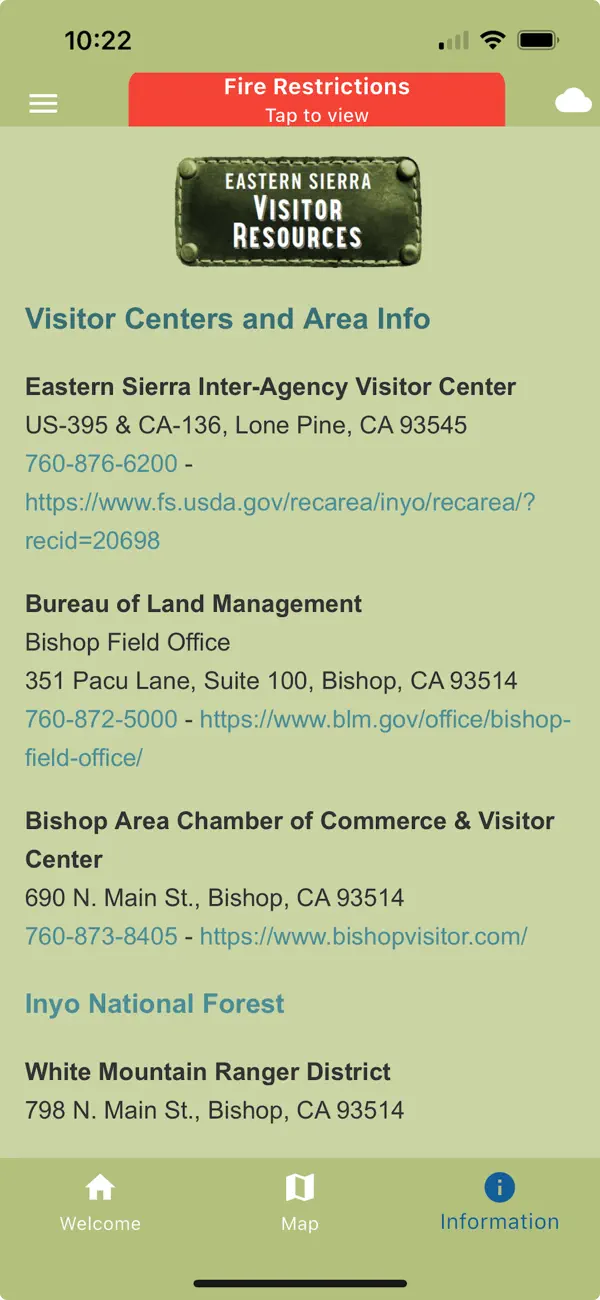 Screenshot #3 pour Eastern Sierra Camping
