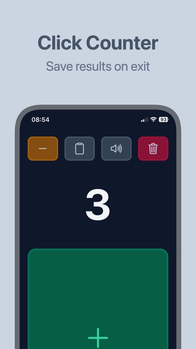 Tally Counter Click! Screenshot