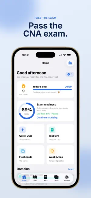 CNA Practice Test - 2026 screenshot 1