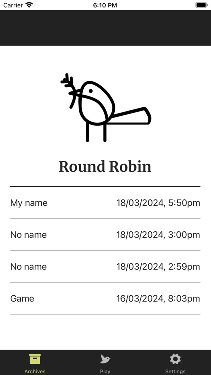 Round Robin