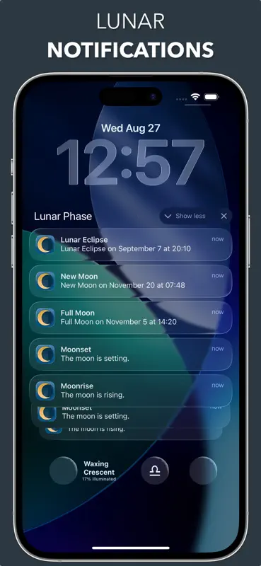Moon Phase & Widgets - Lunar screenshot 10 of 10