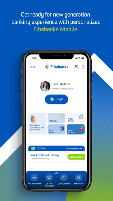 Fibabanka iPhone screenshot 3 - Finance app