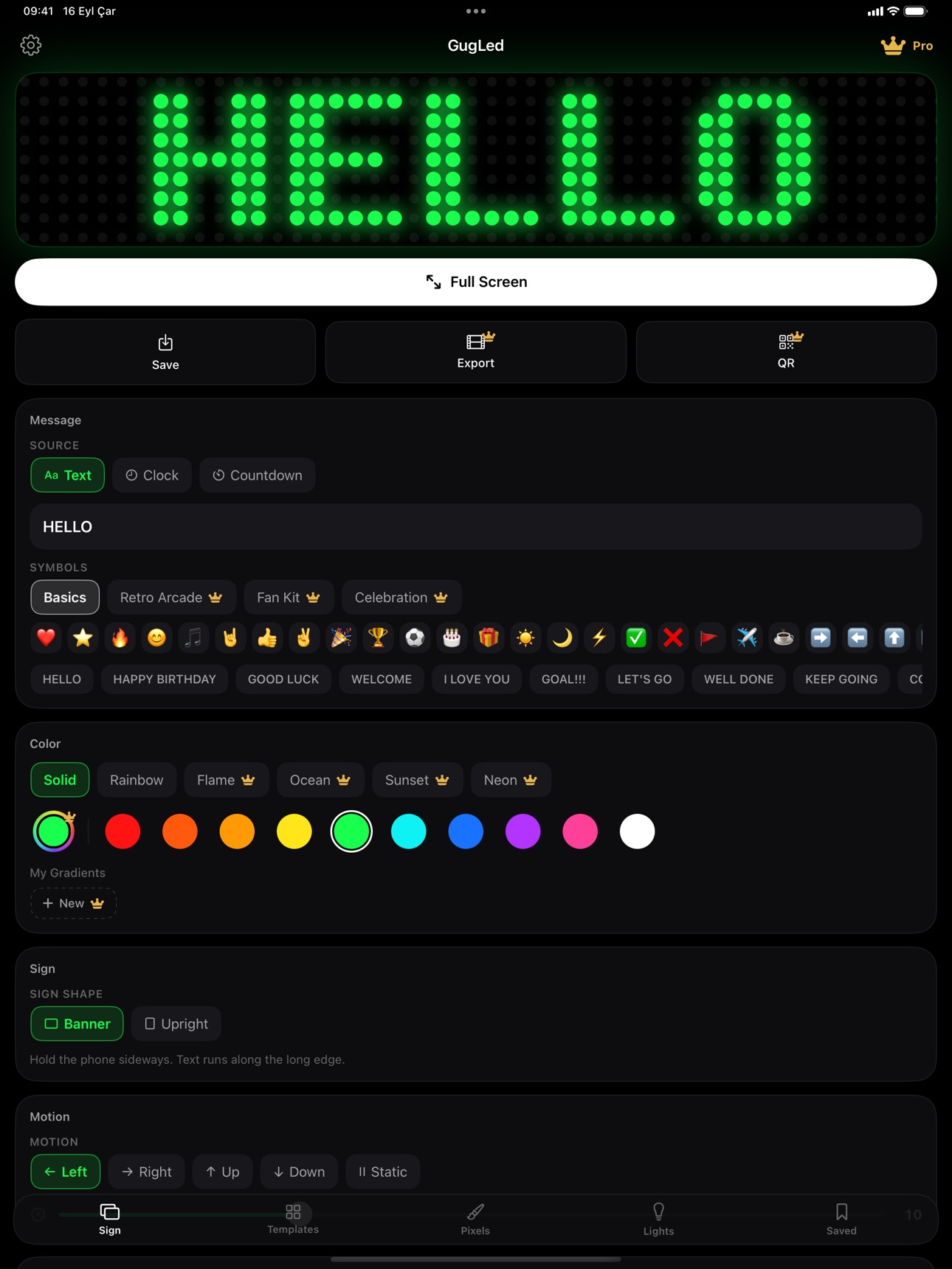 Screenshot 6 of GugLed: LED Sign Board