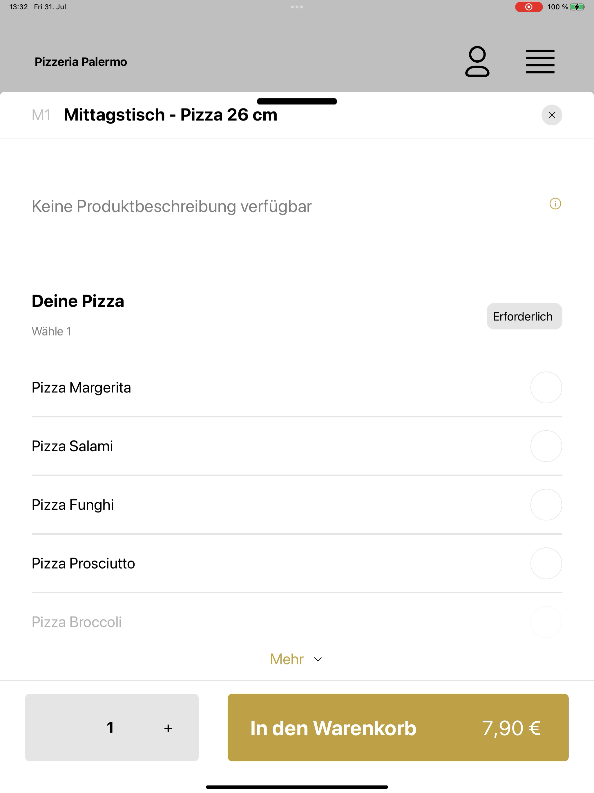 Pizzeria Palermo DE screenshot 15