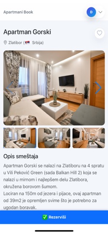 Apartmani Book Screenshot 2 of 4