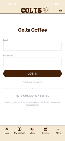 Colts Coffee screenshot