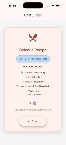 Chefu - Master Recipes Screenshot 1 of 5
