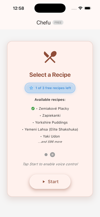 Chefu - Master Recipes Screenshot 1 of 5