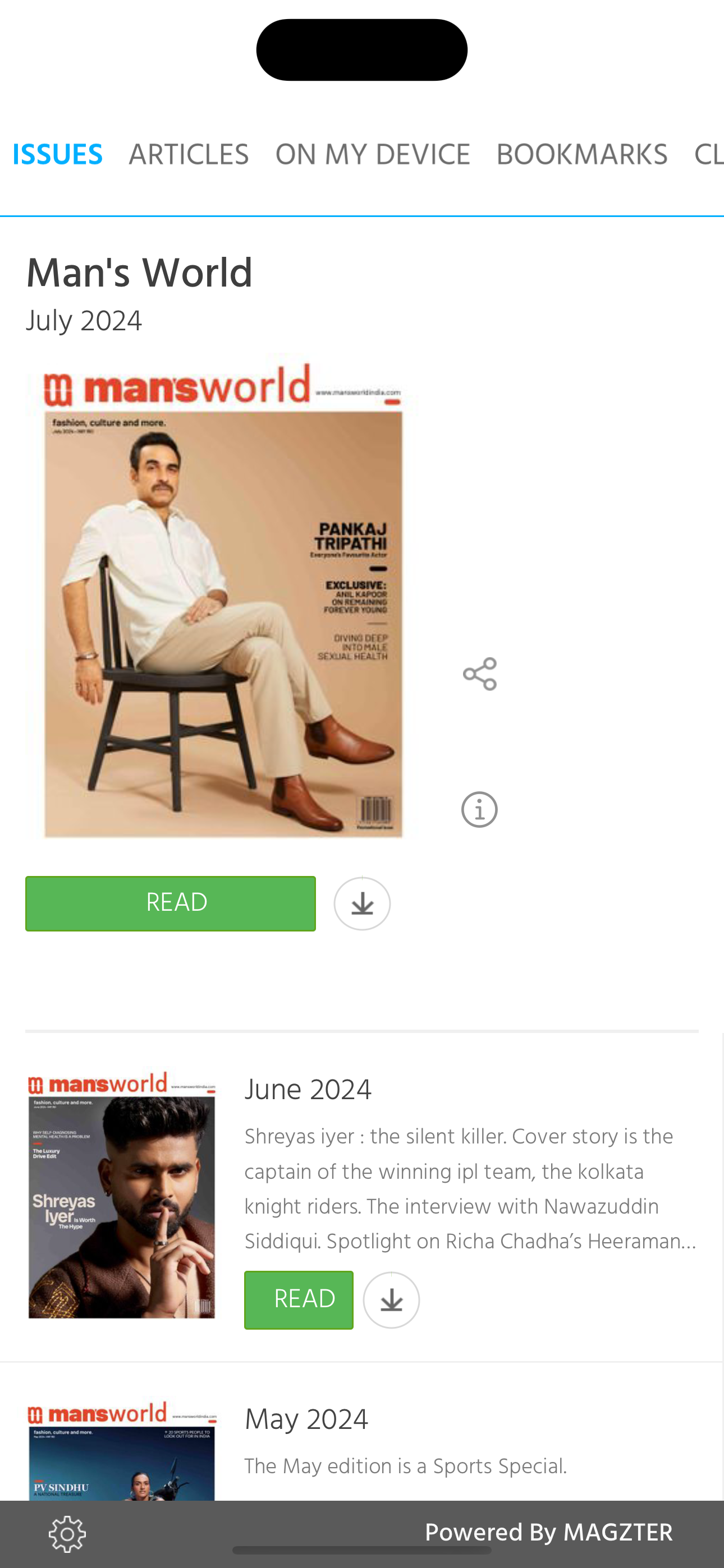 Man's World