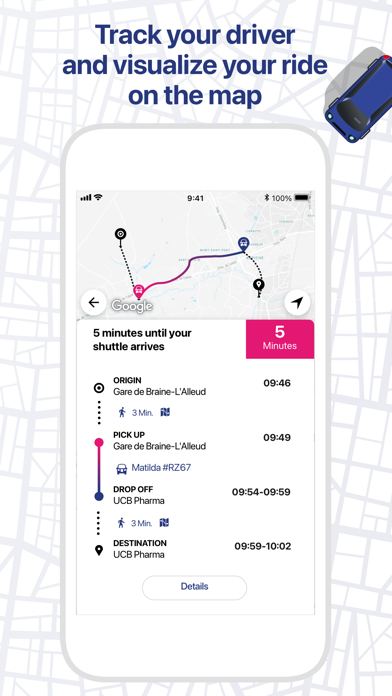 UCB Shuttle Screenshot