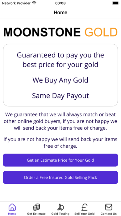 Sell My Gold Screenshot