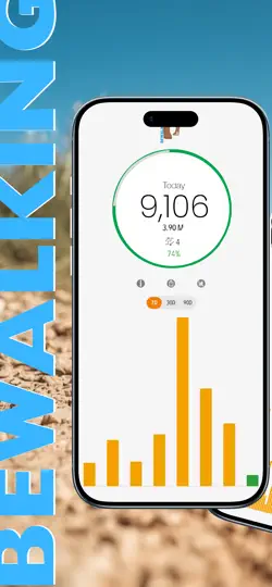 Скриншот BeWalking на iPhone 1