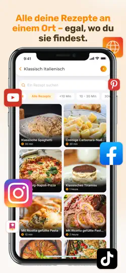 Screenshot von Youmeal: Rezept Organizer auf dem iPhone 2