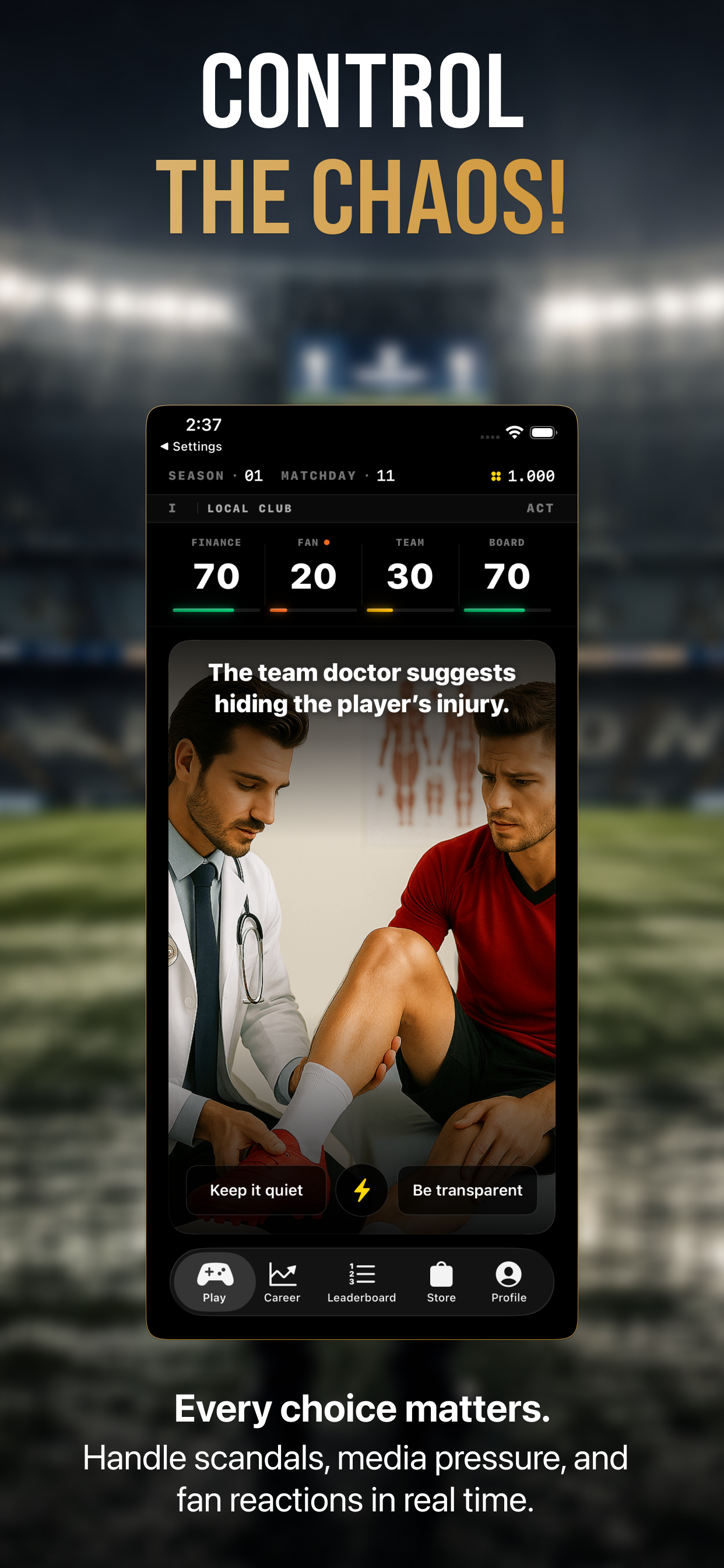 Football Empire: Dynasty screenshot 4