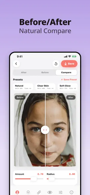 Skin Smoothing Editor - Skino screenshot 2
