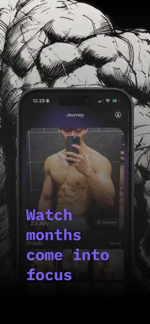 Gainly: AI Progress Photos screenshot 2