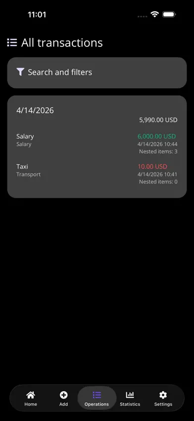 Money Manager Simple screenshot 3