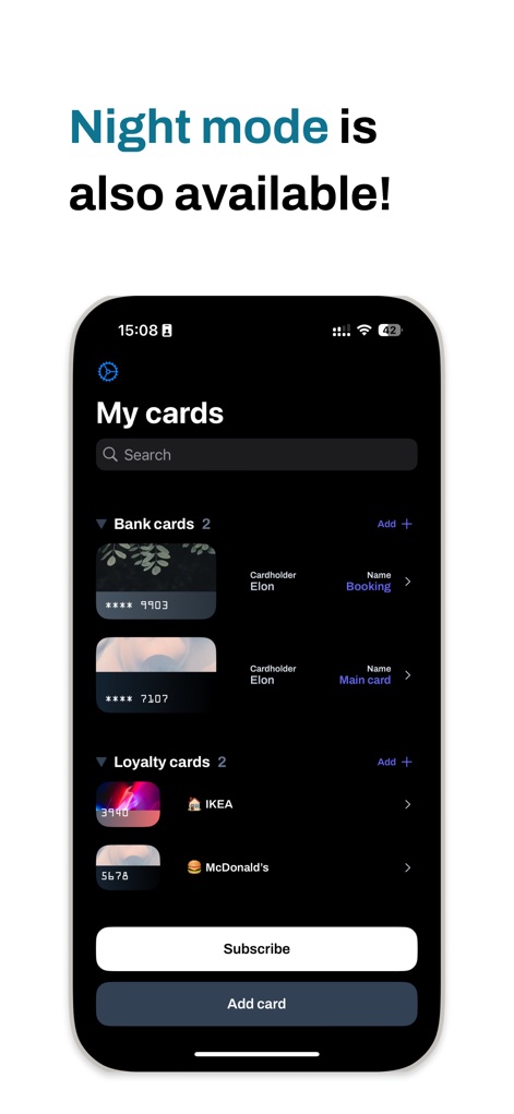 Card Holder: Wallet & Loyalty - Shopping App | MWM