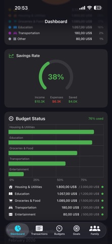 OurBudget: Together Screenshot 5 of 10