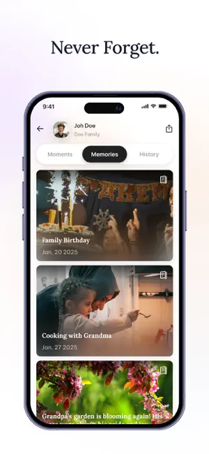 AI Family Memories and Support screenshot 3