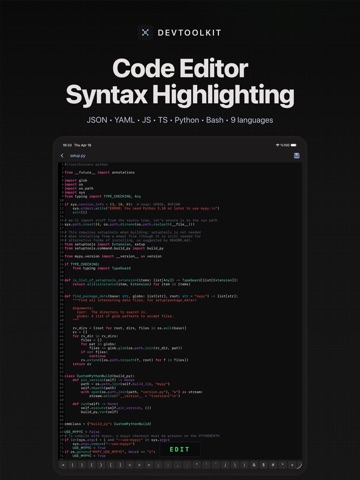 DevToolkit - SSH & FTP iPad screenshot 5