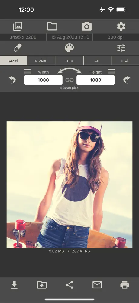 Image Size PRO screenshot 2