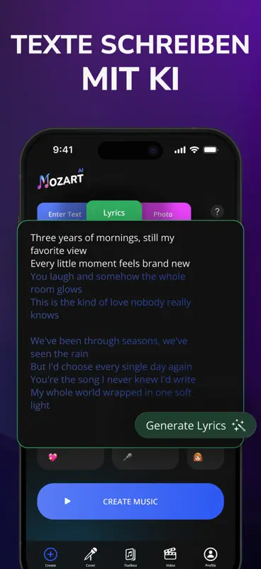 AI Song Generator: Mozart screenshot 2 of 7